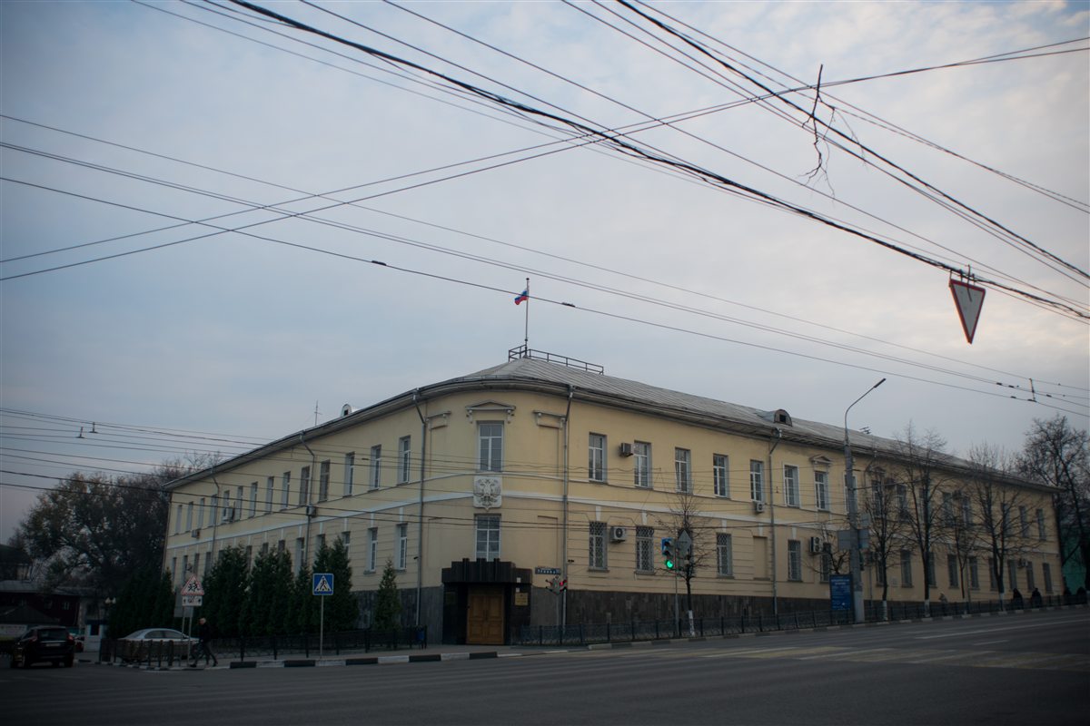 Здание Тульского областного суда на проспекте Ленина в Туле